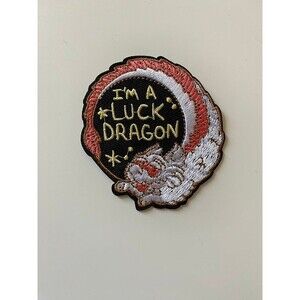 I'm a Luck Dragon iron on patch